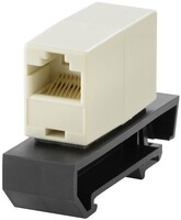 Kupplung RJ45, Cat5, ungeschirmt,isoliert ZSD-KOP/RJ45-IU