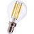 Lampadina LED a filamento minisfera 6W attacco E14 806 lumen luce fredda MKC 6000K - 499048552
