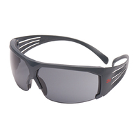 3M SF602SGAF SecureFit™ 600 7100112716 Schutzbrille PC, grau, Rahmen grau SGAF