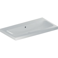 GEBERIT 501836004 Geberit Waschtisch iCon Light o HL mit Überlauf 900x480mm wei