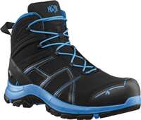 HAIX-Schuhe Produktions- und Vertriebs GmbH Bezpieczne buty z cholewkami BE Safety 40 Mid rozmiar 10,5 (45,5) czarny/niebies