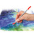 karat® aquarell 125 Hochwertiger, wasservermalbarer Farbstift Metalletui mit 60 sortierten Farben
