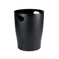 Contour Ergonomics Waste Paper Bin Black CE06113