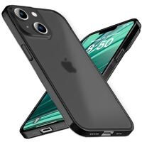 Ultra Dünne Hülle für iPhone 14, Slim 0,3mm Durchsichtig Schutz Cover Handyhülle Schwarz