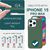 MagSafe Hülle für iPhone 15 Pro Max Liquid Silikon Handyhülle Magnet Case Schutz Grün