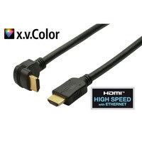 HDMI A-St. Winkel/HDMI A-St.Abgang unten HEAC 1m