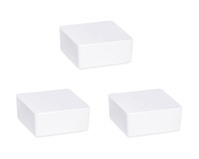 WENKO Raumentfeuchter Cube Nachfüller 1000 g mit Orangenduf, 3er Set