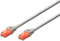 Patchkabel, RJ45-Stecker, gerade auf RJ45-Stecker, gerade, Cat 6, U/UTP, LSZH, 1