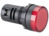 LED-Signalleuchte, 12 V (AC), 12 V (DC), rot, Einbau-Ø 22 mm, LED Anzahl: 1