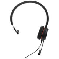 Jabra schnurgebundene Headsets Evolve 20 Special Edition UC Mono Kunstleder-Ohrpolster, USB Anschluss, mit Mute-Taste und Lautstärke-Regler am Kabel Bild 1