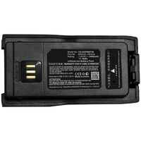 Battery 17.76Wh Li-ion 7.4V 2400mAh Black for Two-Way Radio 17.76Wh Li-ion 7.4V 2400mAh Black for Diquea Two-Way Radio EP8000, EP8100