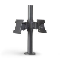 New SpacePole Back-to-back Screen Mount, VESA 75/100 - High tension - BLACK Monitorsteunen en -standaarden