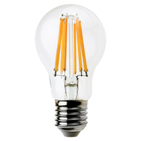 Lampadina LED MKC - E27 - Goccia a Filamento - 8 W - 499048565 (Bianco Caldo)