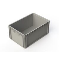 Rigid crate, grey