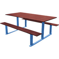 Zestaw do siedzenia - stół i ławki RIGA
