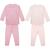 PIJAMA LARGO INTERLOCK PRINCESS LIGHT PINK