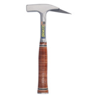 ESTWING Latthammer mit Ledergriff, Zimmermann/Dachdecker Hammer mit Magnetkopf, 24mm 600g, glatte Bahn, Gesamtgewicht: 925