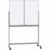 Mobiles Whiteboard Maulstandard drehbar Emaille 240x100cm