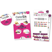 FUZEAU Livret CD colorzik spécial Pop Rock & Danse à partir de 7 ans, 10 partitions colorées - produit supprimé à épuisement du stock