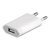 WENTRONIC USB-Ladegerät (Eurostecker Typ C kompakt / USB 2.0-Buchse Typ A | 5 Watt) - in weiß