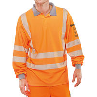 ARC FLASH POLOSHIRT GO/RT ORANGE 4XL