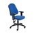 First High Back Operators Chair with T-Adjustable Arms 640x640x985-1175mm Blue KF839245