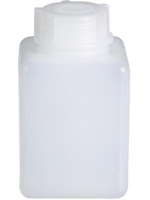 100ml Narrow mouth square bottles HDPE