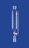 100ml Ampoule de coulée cylindrique avec tube d&apos;équilibrage de pression en verre borosilicaté 3.3