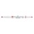 Szövegkiemelő kétvégű ZEBRA Mildliner cool & refined 1,4-4,0 mm piros