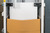 Shredder-pers-combinatie HSM Powerline SP 4040 V - 5,8 mm, lichtgrijs