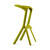 Barstool "MIURA" designed by Konstantin Grcic | yellow-green similar to NCS S-2070-G70Y