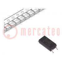 Optocoupler; SMD; Ch: 1; OUT: transistor; Uinsul: 5kV; Uce: 80V; SO6L