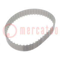 Timing belt; T10; W: 25mm; H: 4.5mm; Lw: 500mm; Tooth height: 2.5mm