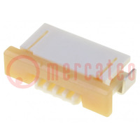 Connector: FFC/FPC; horizontal; PIN: 4; bottom contacts,ZIF; SMT