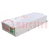 Power supply: switched-mode; for building in,modular; 1.2kW