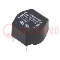 Inductor: wire with current compensation; THT; 3.3mH; 2.5A; 72mΩ