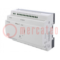 Programmeerbare relais; IN: 12; OUT: 8; OUT 1: relais; op DIN-rail