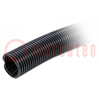 Protective tube; Size: 56; polyamide 12; black; L: 30m; -50÷95°C