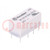 Relay: electromagnetic; DPDT; Ucoil: 24VDC; 3A; 2A/125VAC; 2A/30VDC