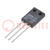 Transistor: NPN; bipolaire; 25V; 2A; 1,2W; TO126