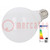 LED lamp; neutral white; E14; 220/240VAC; 470lm; P: 5.5W; 180°
