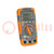 Digitaler Multimeter; LCD; (5000); VDC: 0÷600V; VAC: 0÷600V; IP40