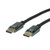 ROLINE DisplayPort Kabel, DP-DP, v1.2, ST - ST, schwarz-metallic, 1,5 m