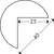 Kantenschutz Kreis 40/40 Typ A, Innenmaß: 2,5x2,5cm, rot/weiß, 500x4x4cm