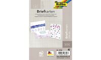 folia Briefkarte, 190 g/qm, DIN A6, weiß (57907434)