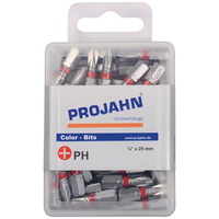 Projahn 1/4" markierter Bit Phillips Nr. 2. 50er Pack L25 mm