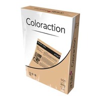 Papier kserograficzny Coloraction, Tropic, A4, 80 g/m2, jasny różowy, 500 arkusza, nadaje się do druku atramentowego