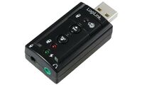 LogiLink USB 2.0 Audioadapter, 7.1 Soundeffekt (11111701)
