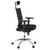 Bürostuhl / Chefsessel PORTO MAX Sitz Stoff / Rücken Netz schwarz hjh OFFICE