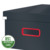 Aufbewahrungs- und Transportbox Click & Store Cosy Groß, Karton, grau